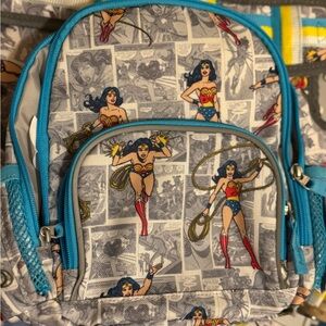 Wonder Woman Pottery Barn Kids Comic Print Backpack